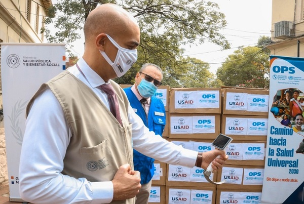 La donación de la OPS al Ministerio de Salud, para la lucha contra las afecciones respiratorias - Megacadena — Últimas Noticias de Paraguay