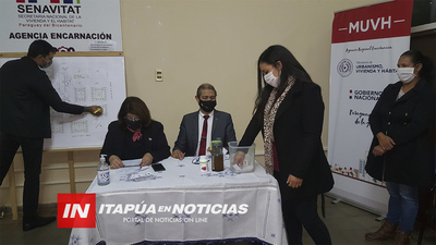 MUVH REALIZÓ EL SORTEO DE VIVIENDAS ENTRE FUTURO ADJUDICATARIOS