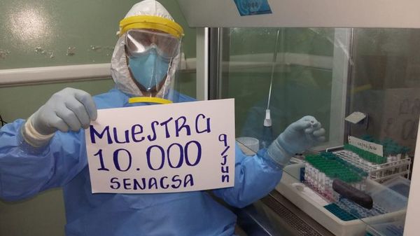 Senacsa llegó a 10.000 muestras procesadas de COVID-19 - Nacionales - ABC Color