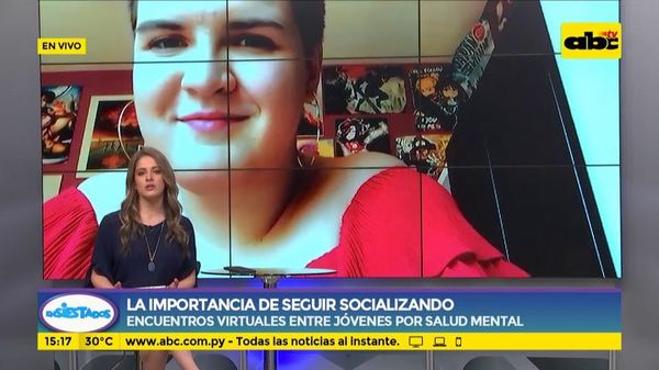 Encuentros virtuales entre jóvenes por salud mental - Ensiestados - ABC Color