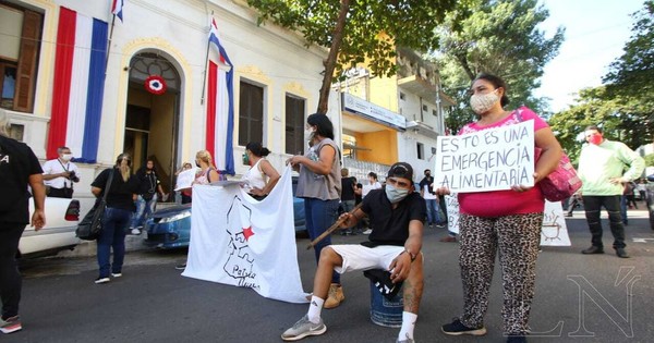 Exigen víveres a la SEN para ollas populares ante falta de donaciones
