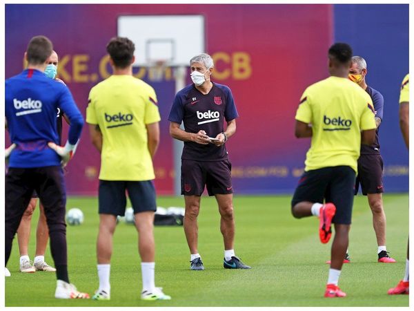 Setién confirma a Messi y Suárez