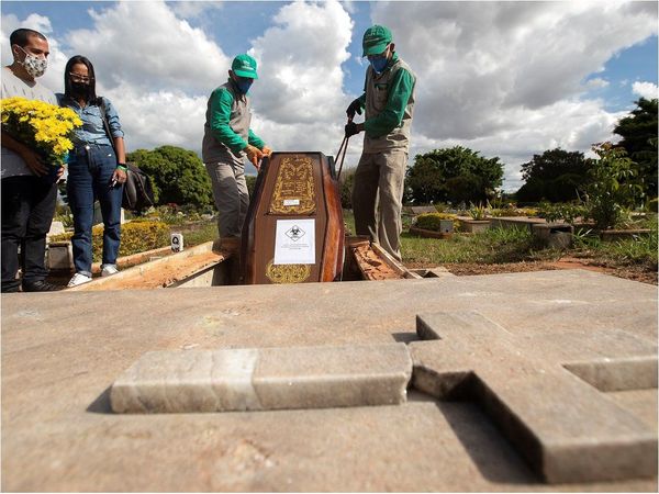 Brasil supera los 38.000 muertos por Covid-19 y roza los 740.000 casos