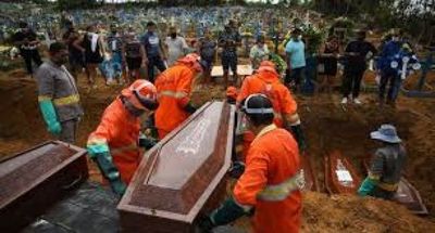 Brasil registró 1.185 nuevas muertes por coronavirus y el total roza las 38.500, de acuerdo al consorcio de medios