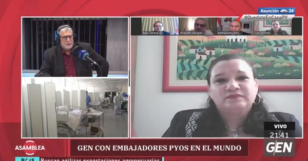 Asamblea: Diplomáticos hablaron de la contención a connacionales en tiempos de COVID-19