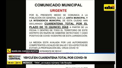 Ybycuí en cuarentena total por covid-19 - ABC Noticias - ABC Color