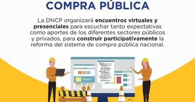 La DNCP acelera el proyecto de reforma de las compras públicas