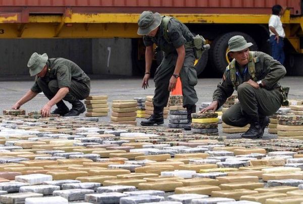 Colombia decomisa 4,9 toneladas de cocaína con destino a Turquía en cargamento de plástico