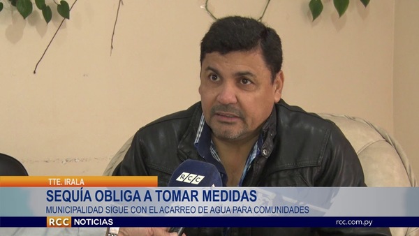 LA SEQUÍA Y LA FALTA DE AGUA NO DAN TREGUA A IRALA FERNÁNDEZ
