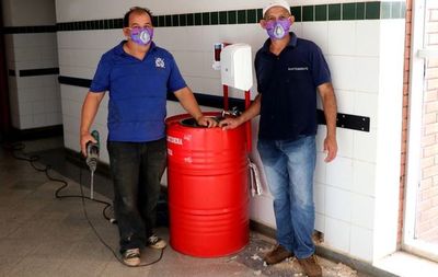Inician instalación de 150 lavamanos en Clínicas - Locales - ABC Color