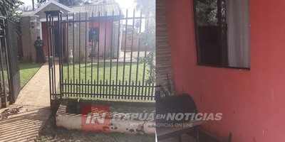 DESVALIJAN UNA VIVIENDA EN SAN ANTONIO YPECURÚ.