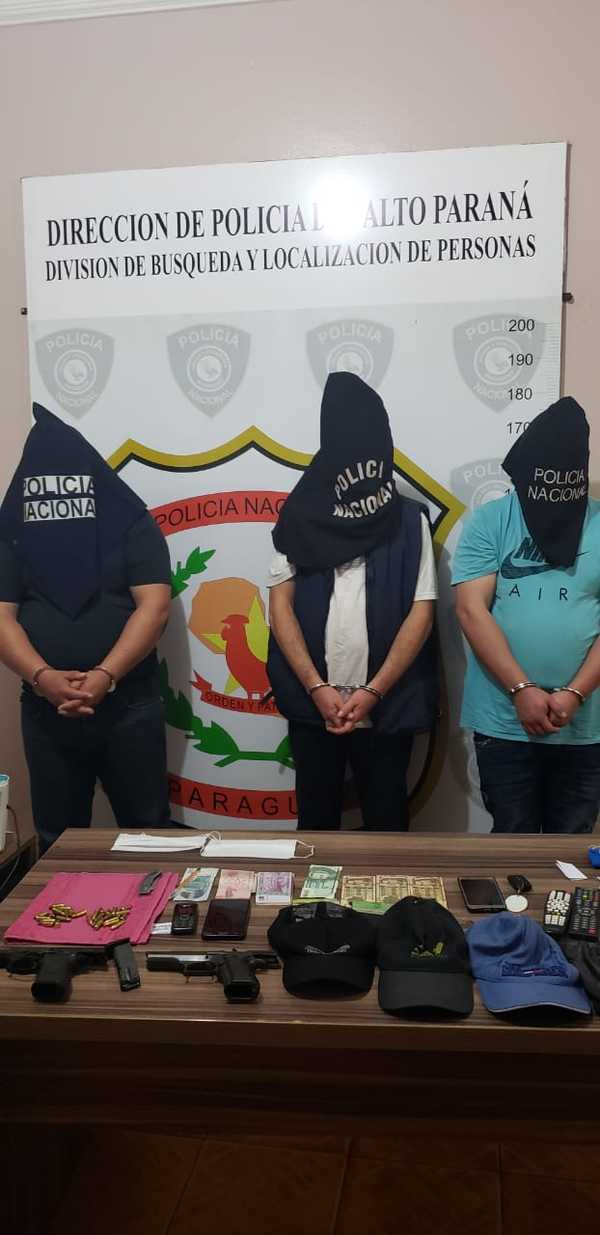 Policía desbarata peligrosa banda de asaltantes