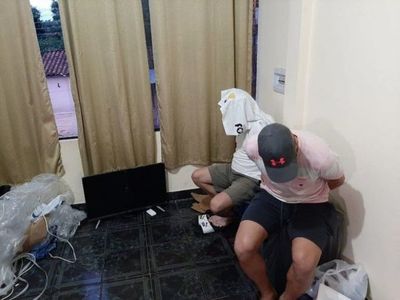 Detienen a supuestos integrantes de la banda que asaltó fábrica en Ñemby