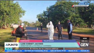 HOY / Luis Christ Jacobs, director de la Patrulla Caminera, sobre controles previstos en San Roque González