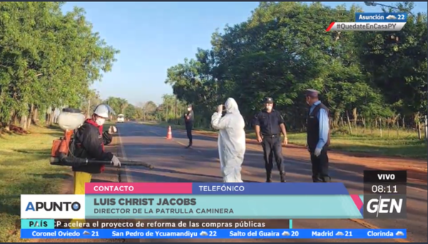HOY / Luis Christ Jacobs, director de la Patrulla Caminera, sobre controles previstos en San Roque González