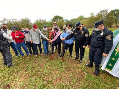 Palada inicial para construcción de sede policial - ABC en el Este - ABC Color