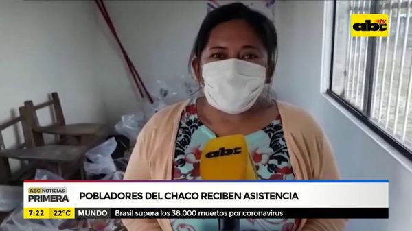 Pobladores de Fuerte Olimpo reciben asistencia - ABC Noticias - ABC Color