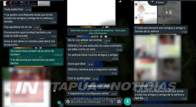 ENCARNACIÓN: SIGUEN LOS CASOS DE SEXTORSIÓN BAJO EL MISMO MODUS OPERANDI