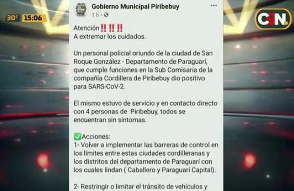 Piribebuy en alerta por COVID-19 - C9N