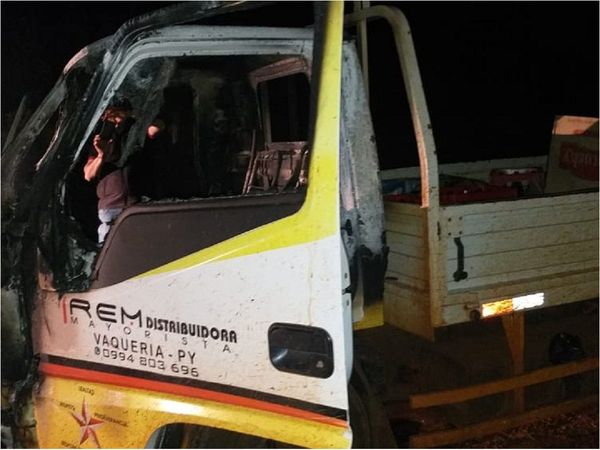 Robo agravado y quema de camión en asalto ocurrido en colonia indígena