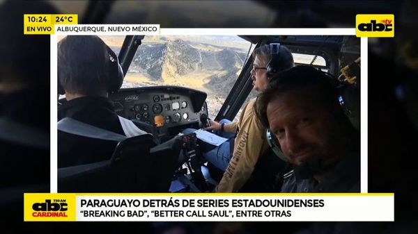 Christian Díaz de Bedoya, el paraguayo que trabajó en Breaking Bad - ABC Noticias - ABC Color