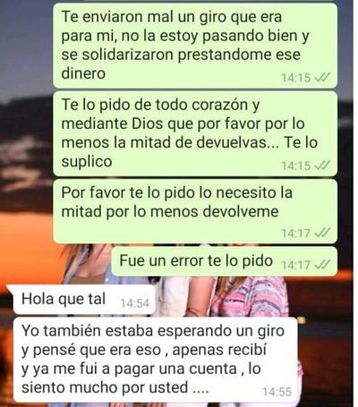 Presunta apropiación de giro de dinero enviado por error generó indignación y abre debate legal - Nacionales - ABC Color