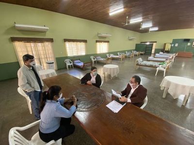 Caso positivo de COVID-19 entre albergados en Pedro Juan