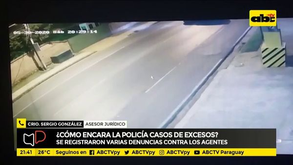 ¿Cómo encara la policía los casos excesos? - Mesa de Periodistas - ABC Color