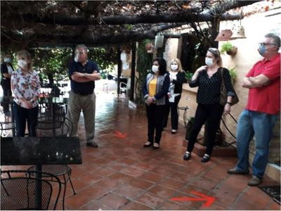 Salud verificó restaurantes ante  la inminente  reapertura