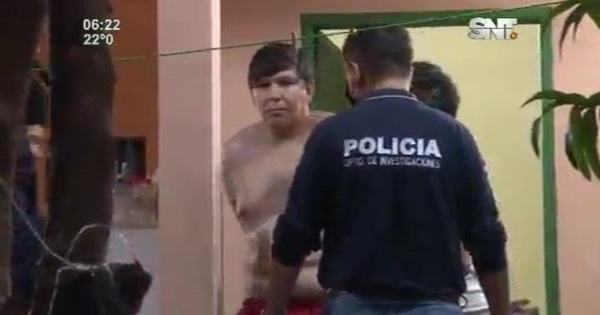 Una persona detenida durante allanamiento