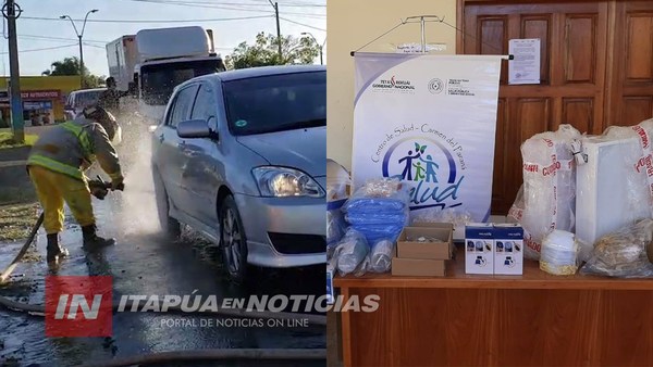 ASÍ ACTUÓ LA MUNICIPALIDAD DE CARMEN DEL PNÁ PARA ENFRENTAR LA PANDEMIA.