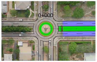 Crearán nueva rotonda en el casco urbano de Filadelfia y mudarán semáforo