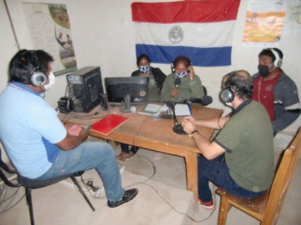 En comunidad nivaclé las clases llegan por ondas de radio