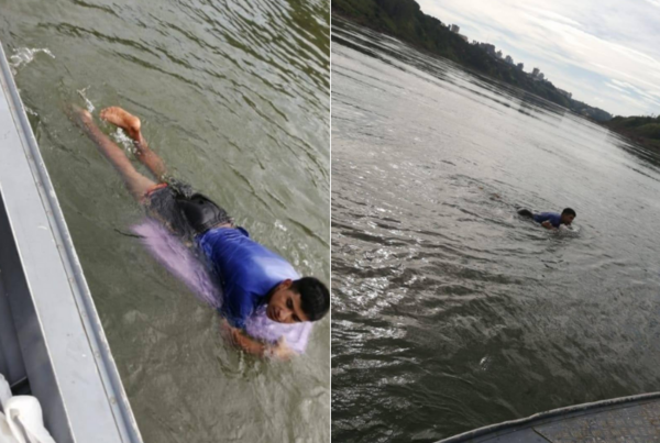 ¡Insólito! Intentó cruzar el Río Paraná en una tabla de surf y así acabó - Megacadena — Últimas Noticias de Paraguay