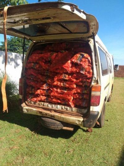 Autoridades incautan más de 5 toneladas de productos de contrabando