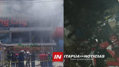 DESTACAN QUE COMERCIOS ENCARNACENOS CUENTAN CON ELEMENTOS CONTRA INCENDIOS