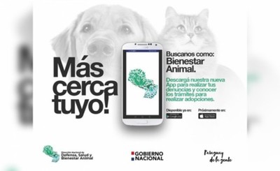 Dirección Nacional de Bienestar Animal lanza APP para denuncias
