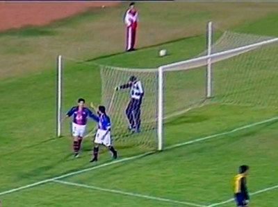 El festín de Cerro Porteño ante Universal hace veinte años