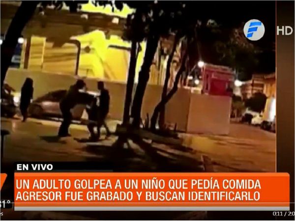 Identifican a niño maltratado en el microcentro de Asunción y buscan a agresor