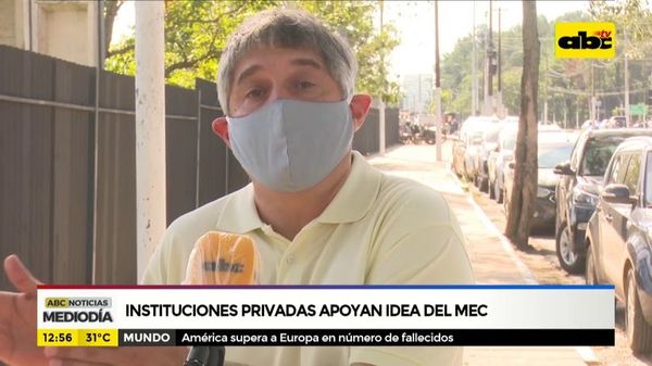Instituciones privadas apoyan clases semipresenciales - ABC Noticias - ABC Color