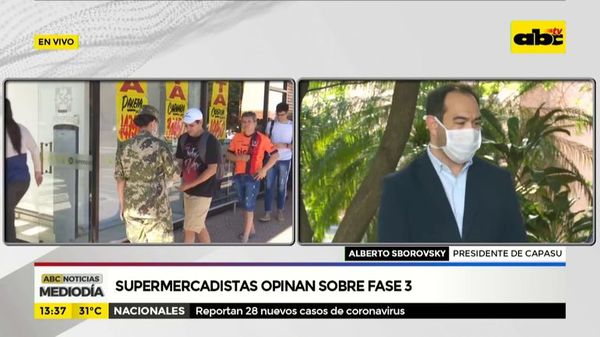Supermercadistas quieren habilitar patios de comida - ABC Noticias - ABC Color