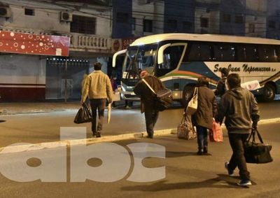 Viajes de larga distancia no se suspenderán durante el feriado largo, pero apelan a conciencia - Nacionales - ABC Color