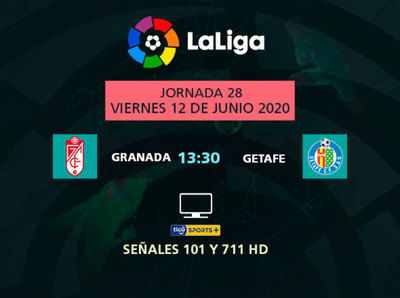 La Liga prosigue con un atractivo juego entre Granada y Getafe