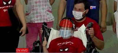 Luqitas fue dado de alta: "Dios me dio poder" | Noticias Paraguay