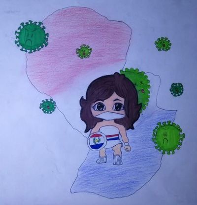 ABC invita a los niños a inspirarse en la Covid-19 para hacer arte - Nacionales - ABC Color