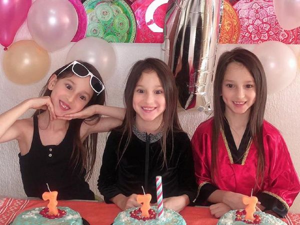 Las trillizas olimpistas celebraron su cumple en "modo cuarentena" en México