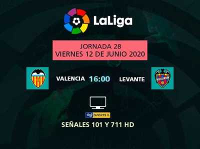 Derbi de Valencia resalta en la jornada de La Liga