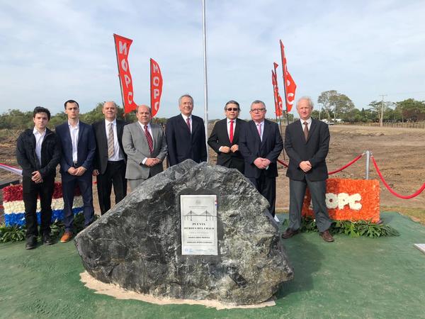 Inicio del puente “Héroes del Chaco” que unirá Asunción con Presidente Hayes