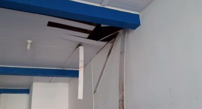 Obrero muere tras caer del cielorraso de una obra en Pedro Juan - Nacionales - ABC Color