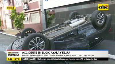 Accidente de Mabel Rehnfeldt - ABC Noticias - ABC Color